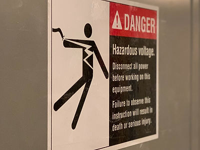 High voltage electrical switchgear in a power generation facility